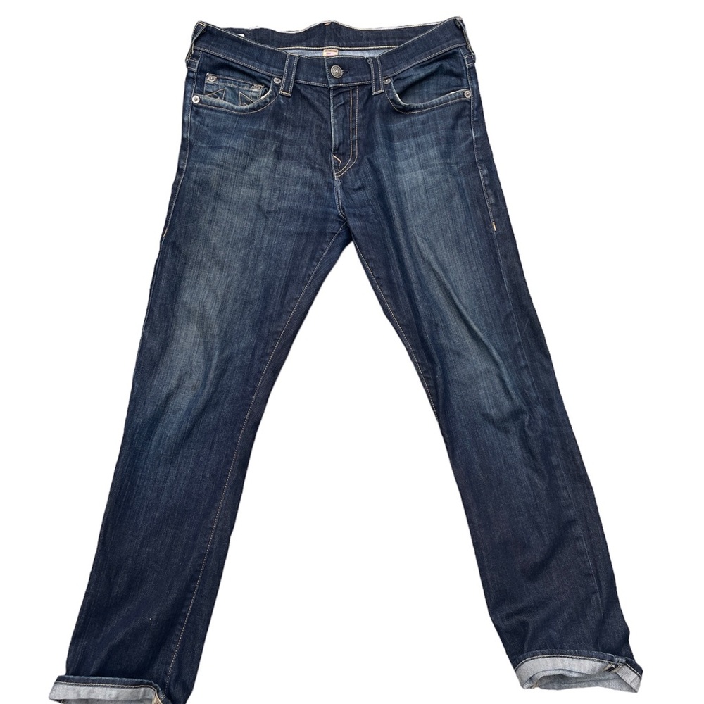 VINTAGE True Religion Jeans Ricky Size 34 - Picture 3 of 5